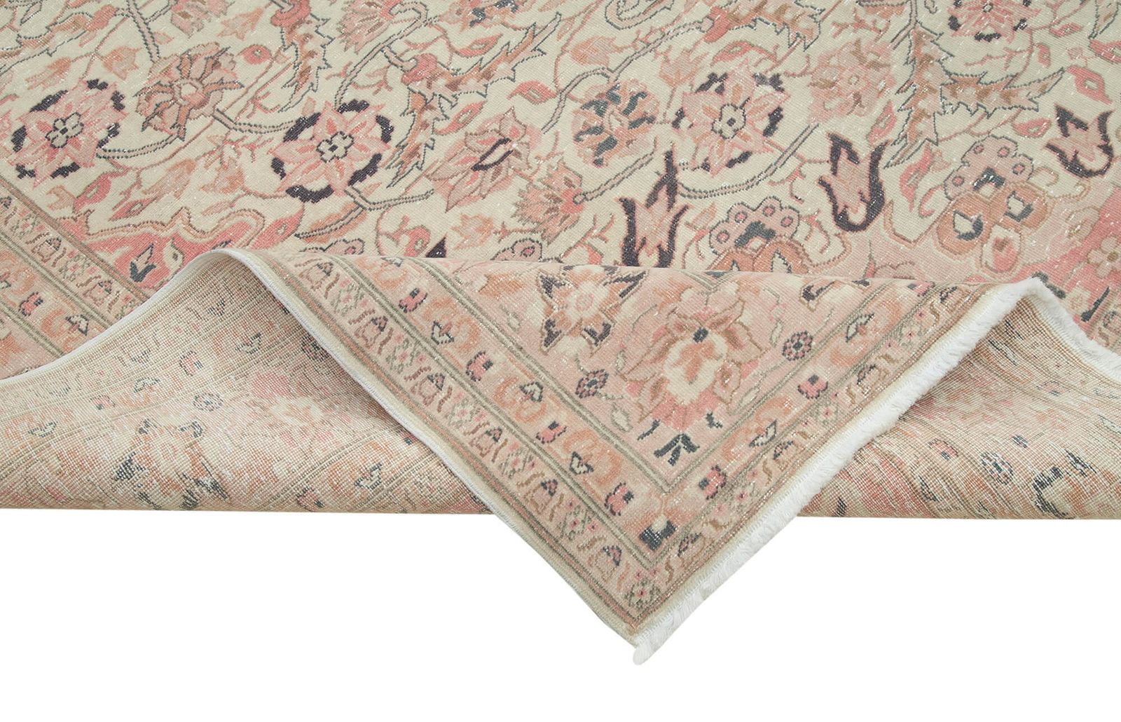 Antique Turkish Distressed One Of A Kind Unique Kayseri Rug photo vinterior