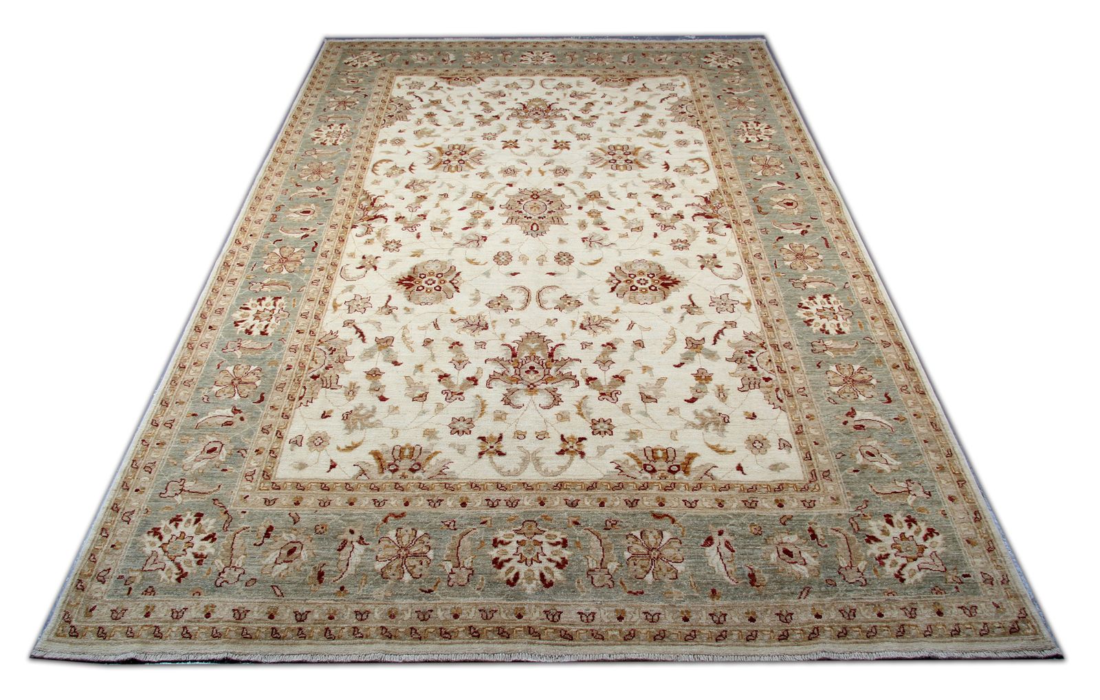 Large Handmade Wool Ziegler Sultanabad Rug 199 X 292 Cm photo for sale