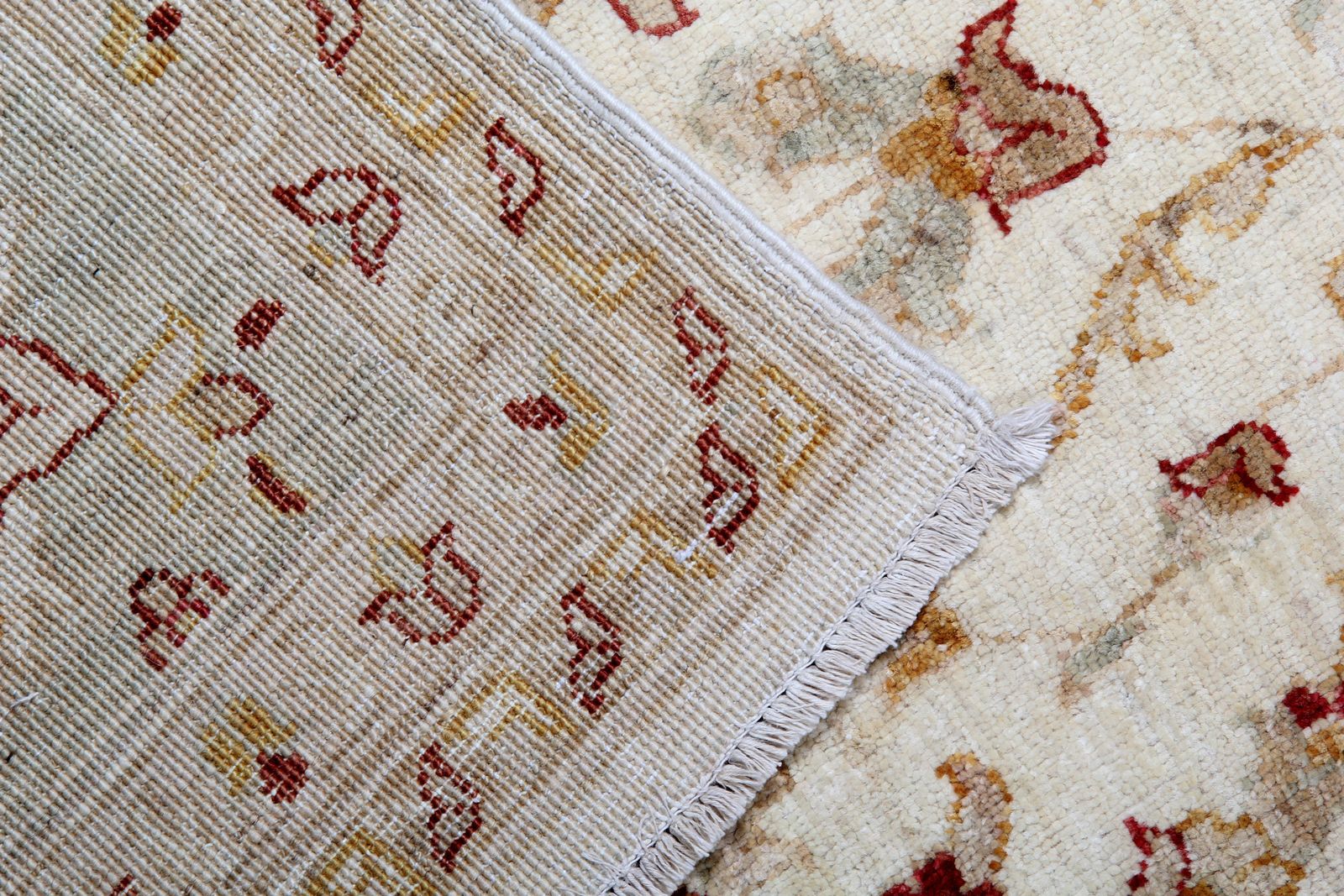 Large Handmade Wool Ziegler Sultanabad Rug 199 X 292 Cm photo Textiles