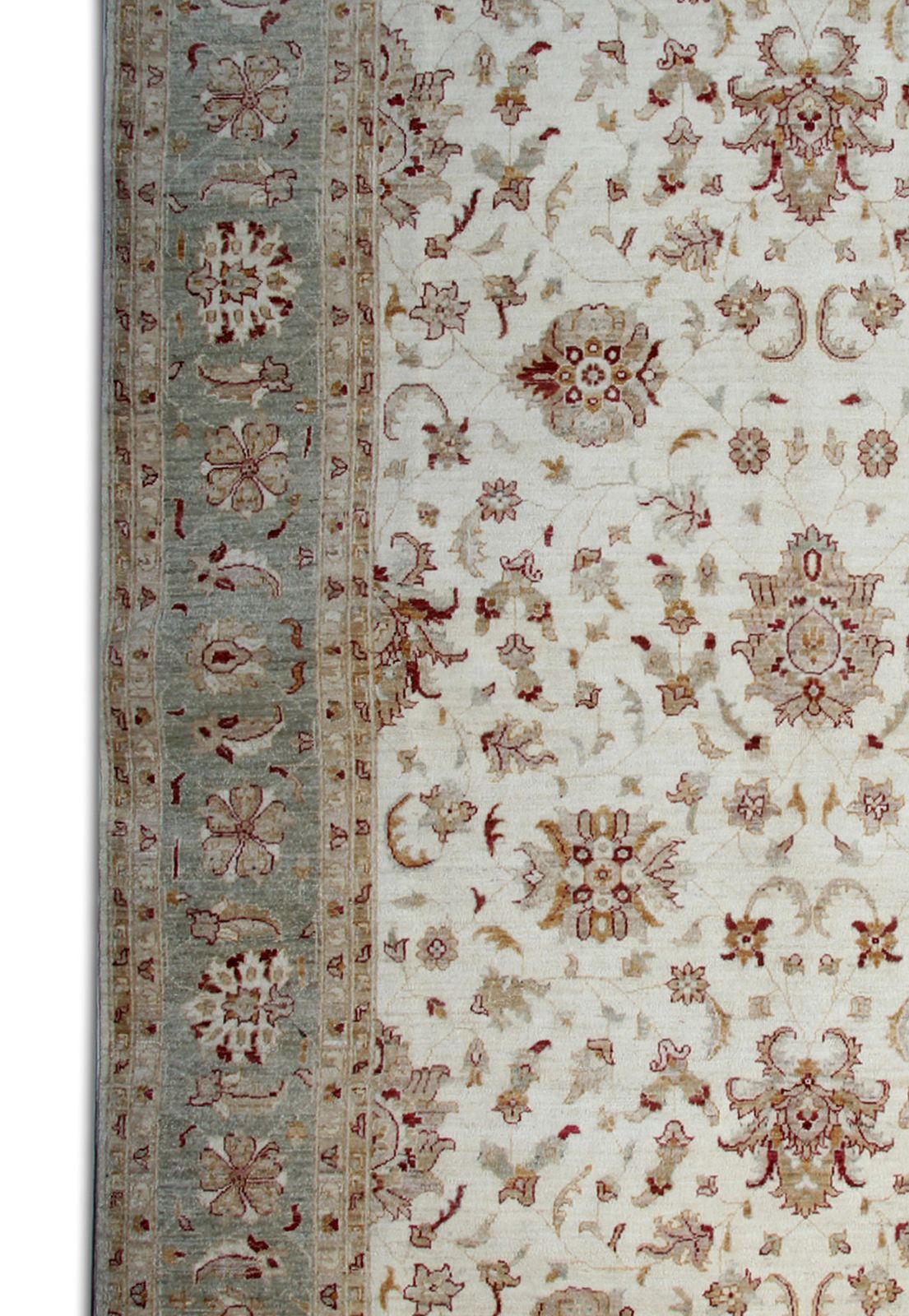 Large Handmade Wool Ziegler Sultanabad Rug 199 X 292 Cm photo vinterior