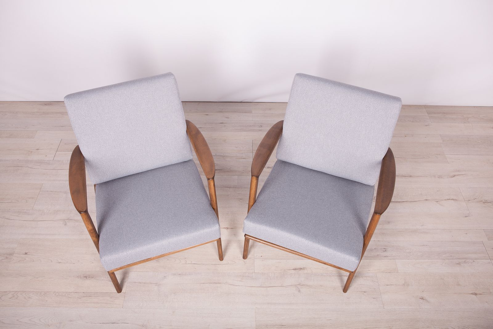 Model 300 139 Armchairs From Swarzędzka Factory, 1960s, Set Of 2 photo for sale