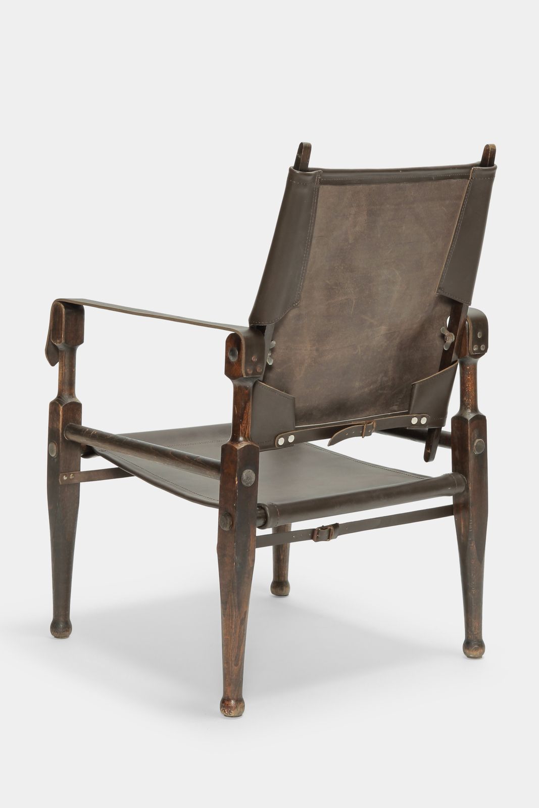 Kienzle Safari Chair By Wohnbedarf, With New Leather, 50s photo Furniture