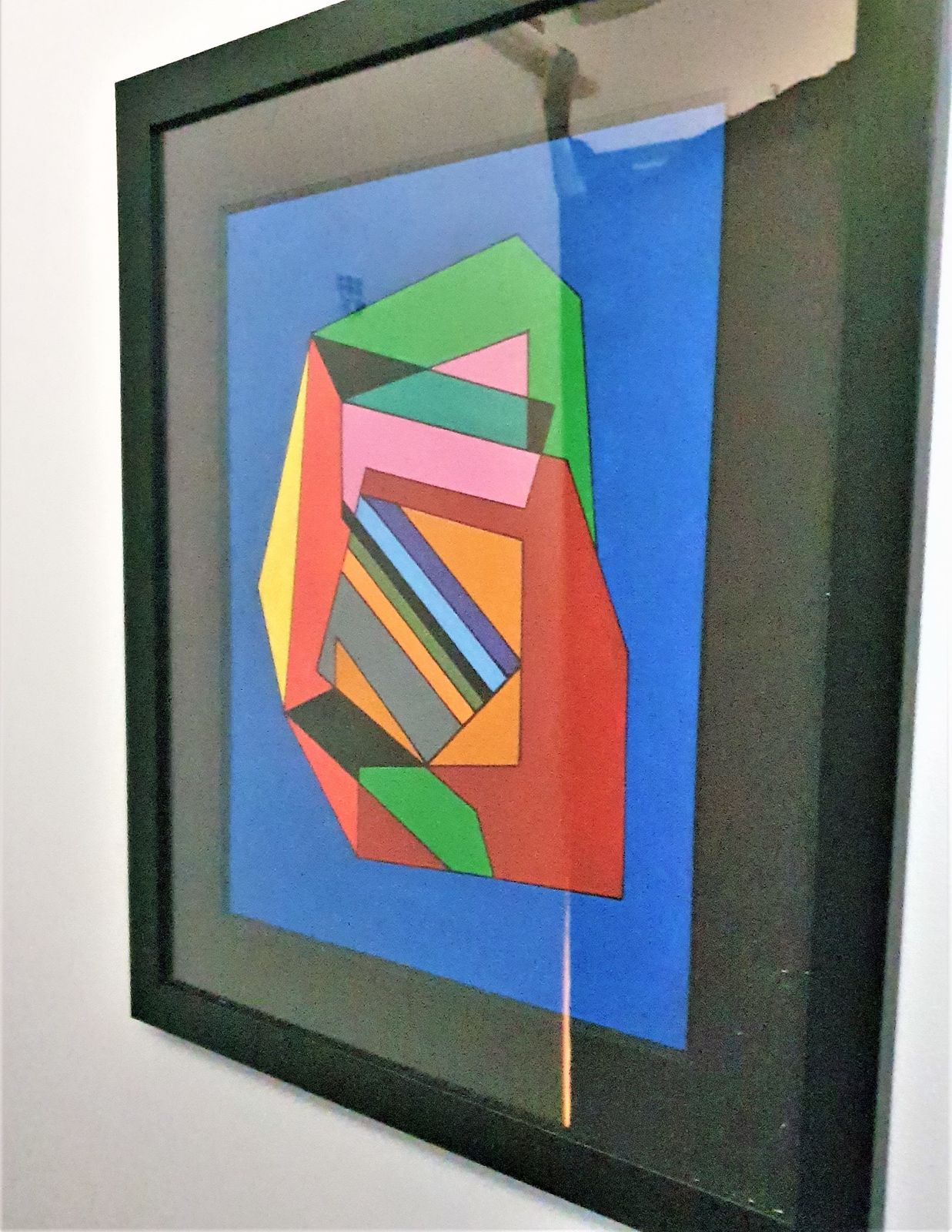 Mixed Media Painting By Guy Vandenbranden, Belgium 1993 photo for sale