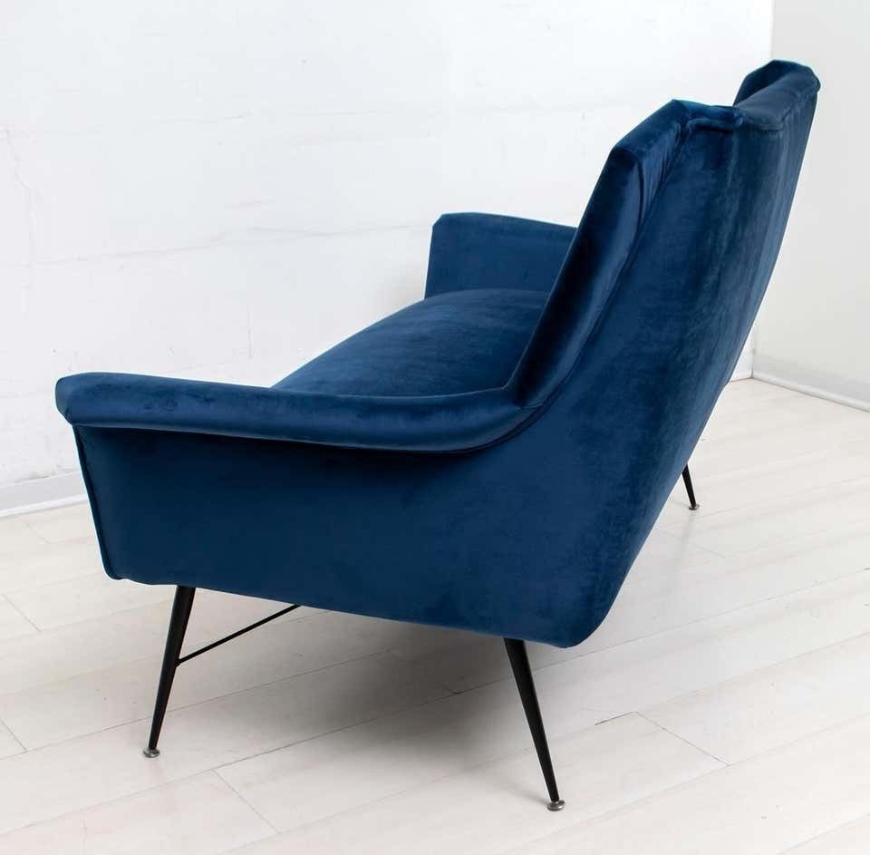 Gigi Radice Mid Century Modern Italian Sofa For Minotti, 1950s photo vinterior