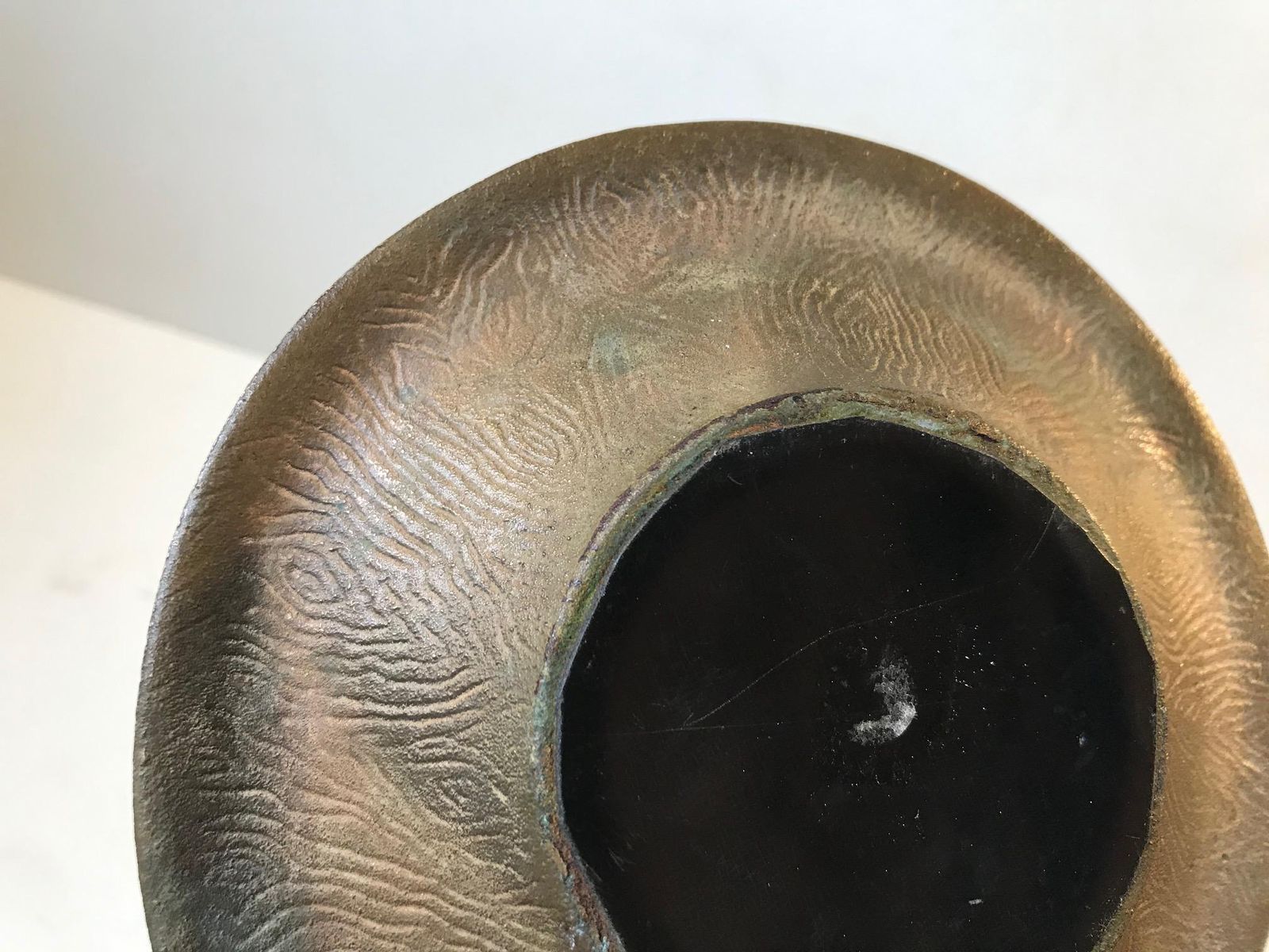 Hans Christian Andersen Bronze Dish With Fairy Tales, 1920s photo for sale
