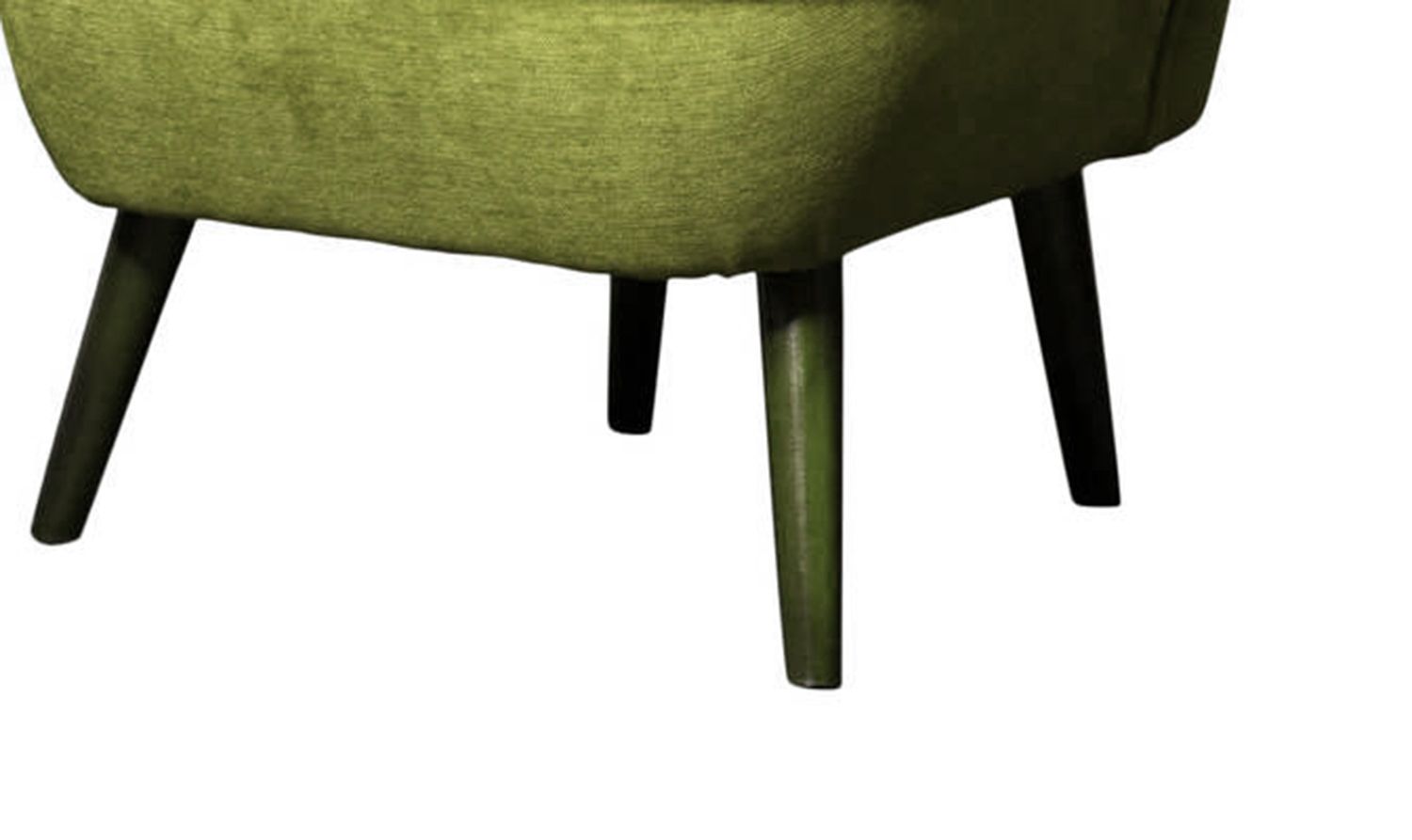 Pair Of 1950s Cocktail Chairs In A Wasabi Color photo for sale