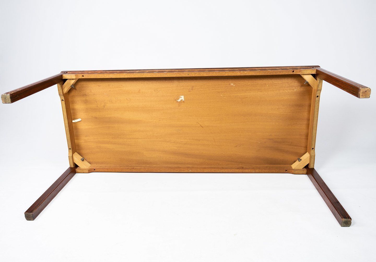 Coffee Table In Rosewood Of Danish Design From The 1960s. photo vintage