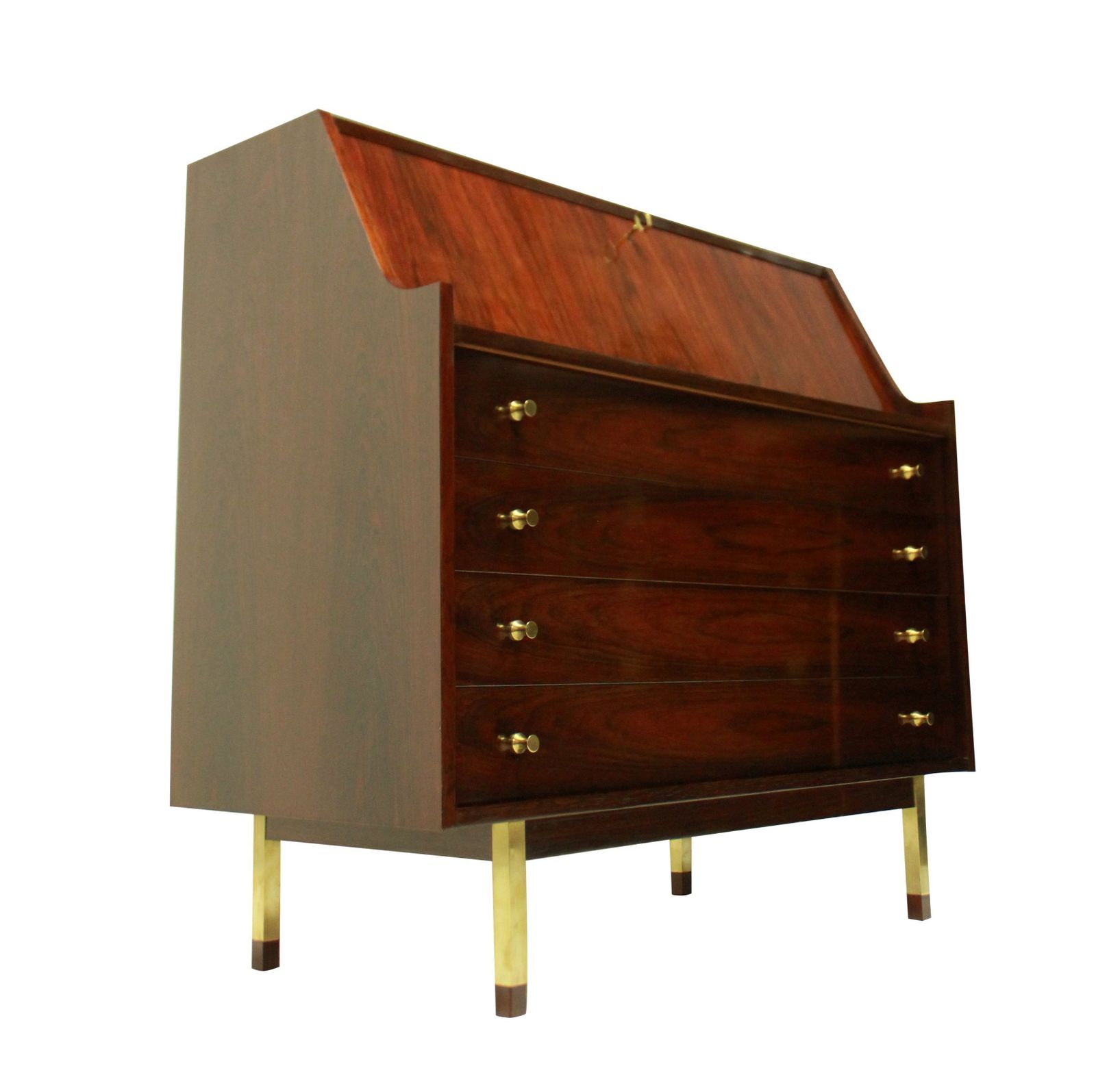 A Gianfranco Frattini For Bernini Secretaire With Wall Shelves photo furniture