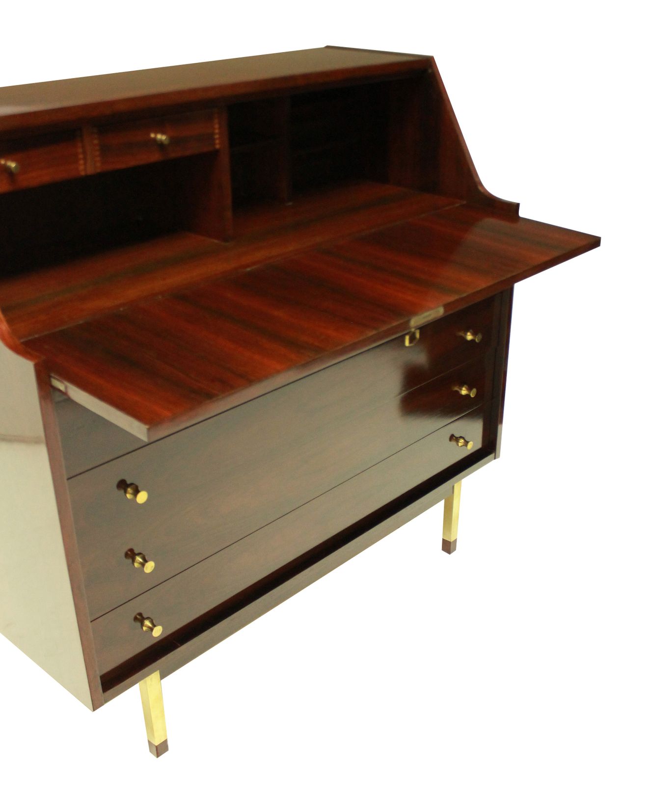A Gianfranco Frattini For Bernini Secretaire With Wall Shelves photo Furniture