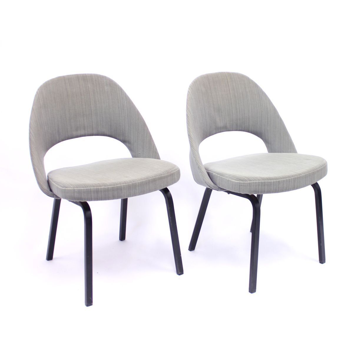 Executive Side Chairs By Eero Saarinen For Knoll / Nordiska Kompaniet, 1962, Set Of 2 photo furniture