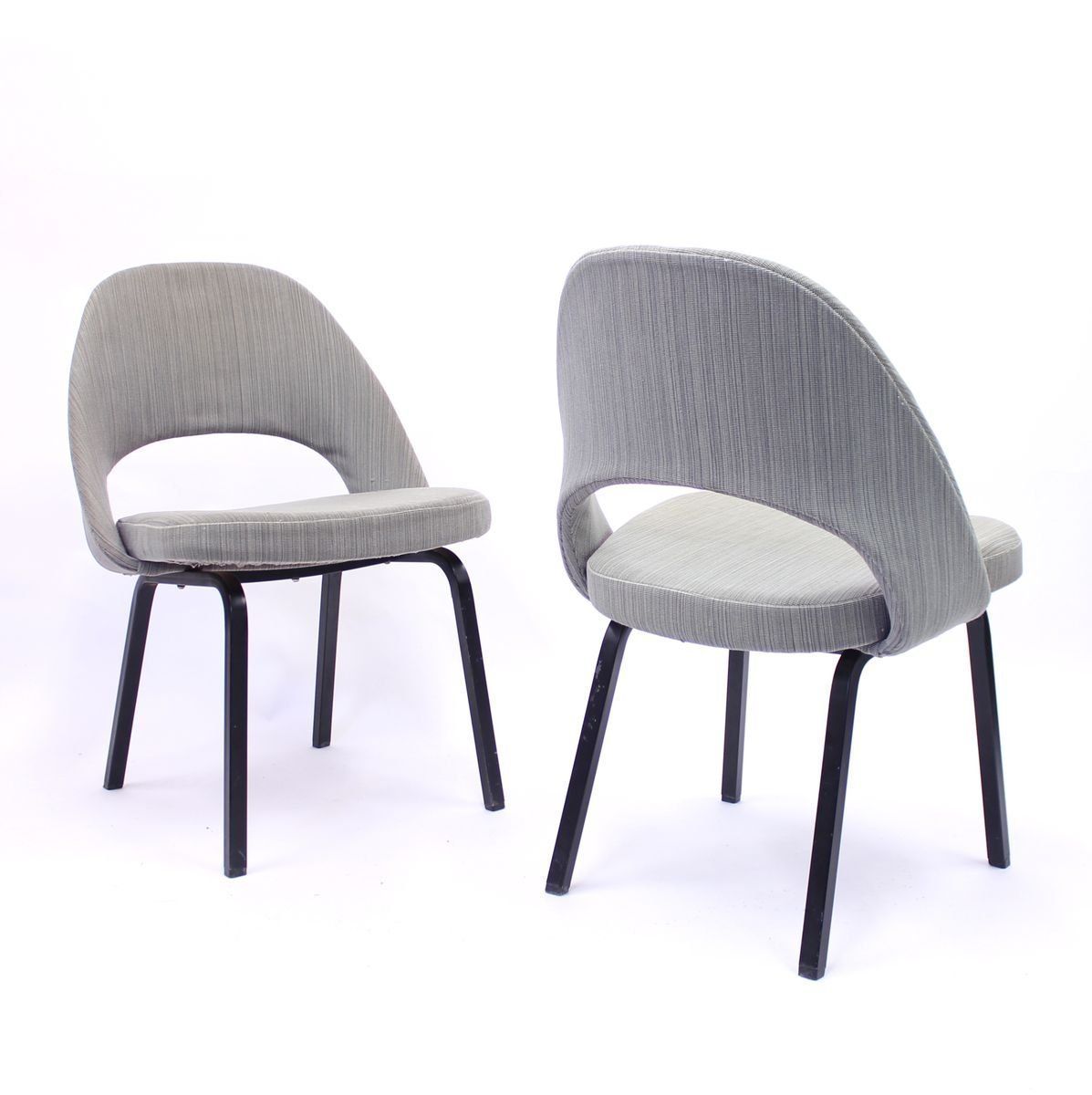 Executive Side Chairs By Eero Saarinen For Knoll / Nordiska Kompaniet, 1962, Set Of 2 photo vintage