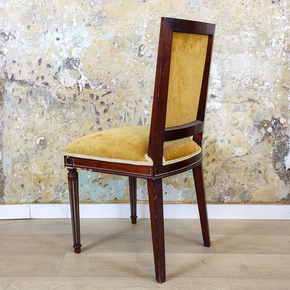photo vintage Pair Of Louis XVI Style Chairs, Spain, 1940s