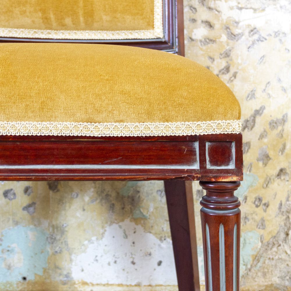 photo for sale Pair Of Louis XVI Style Chairs, Spain, 1940s
