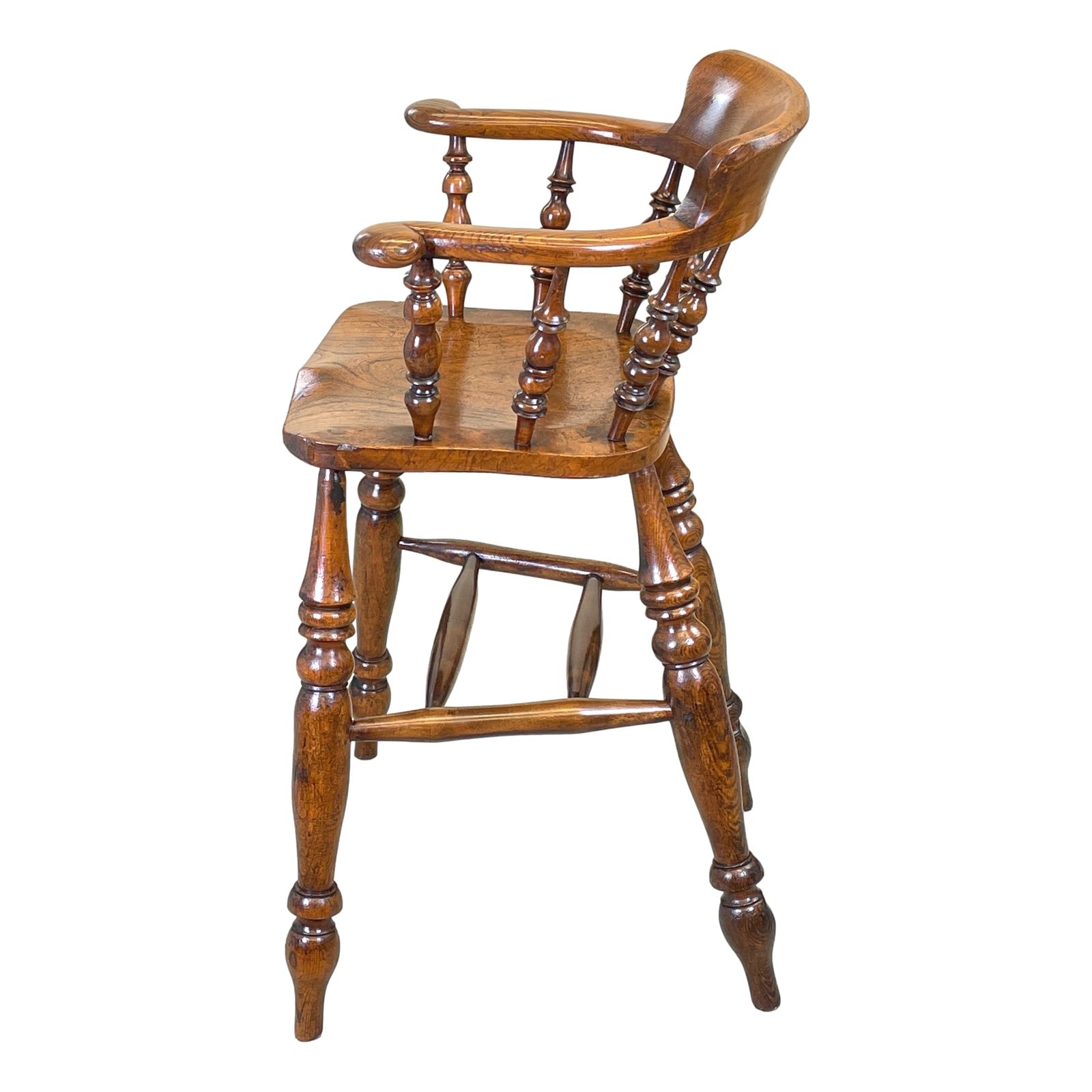 Rare 19th Century Tavern, Or Clerks, Chair (England, Circa 1860) photo for sale