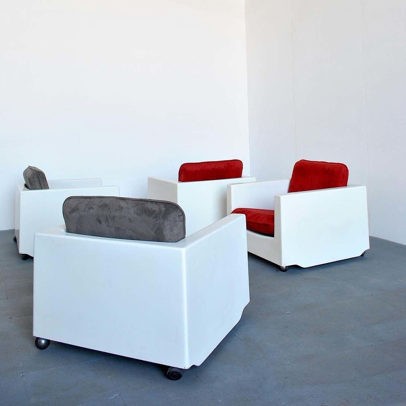 photo vintage Ico Parisi Italian Midcentury Armchairs For Mim