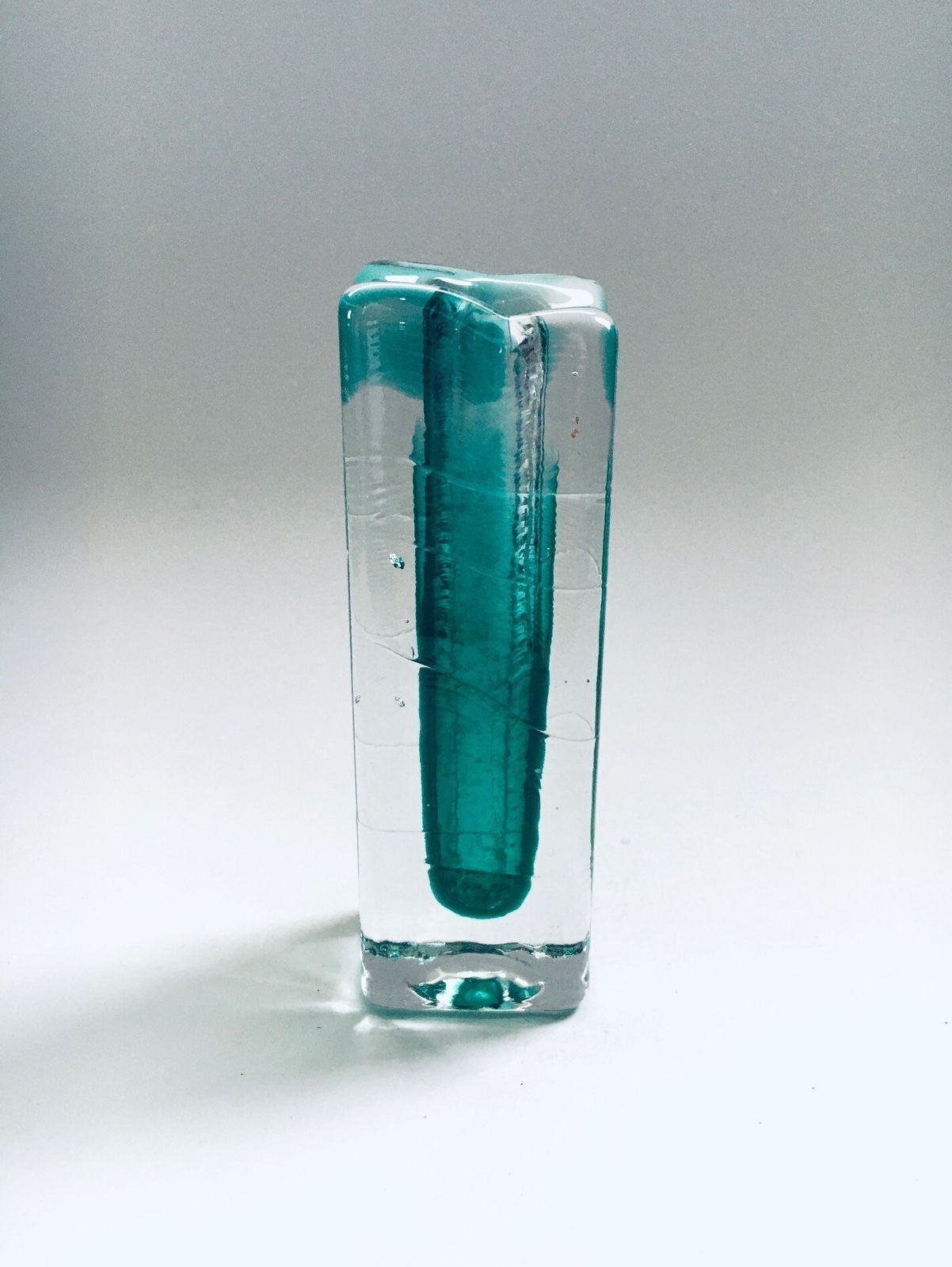 Midcentury Modern Glass Design Solefiore Vase By Schott Zwiesel Germany 1960s photo Home Decor