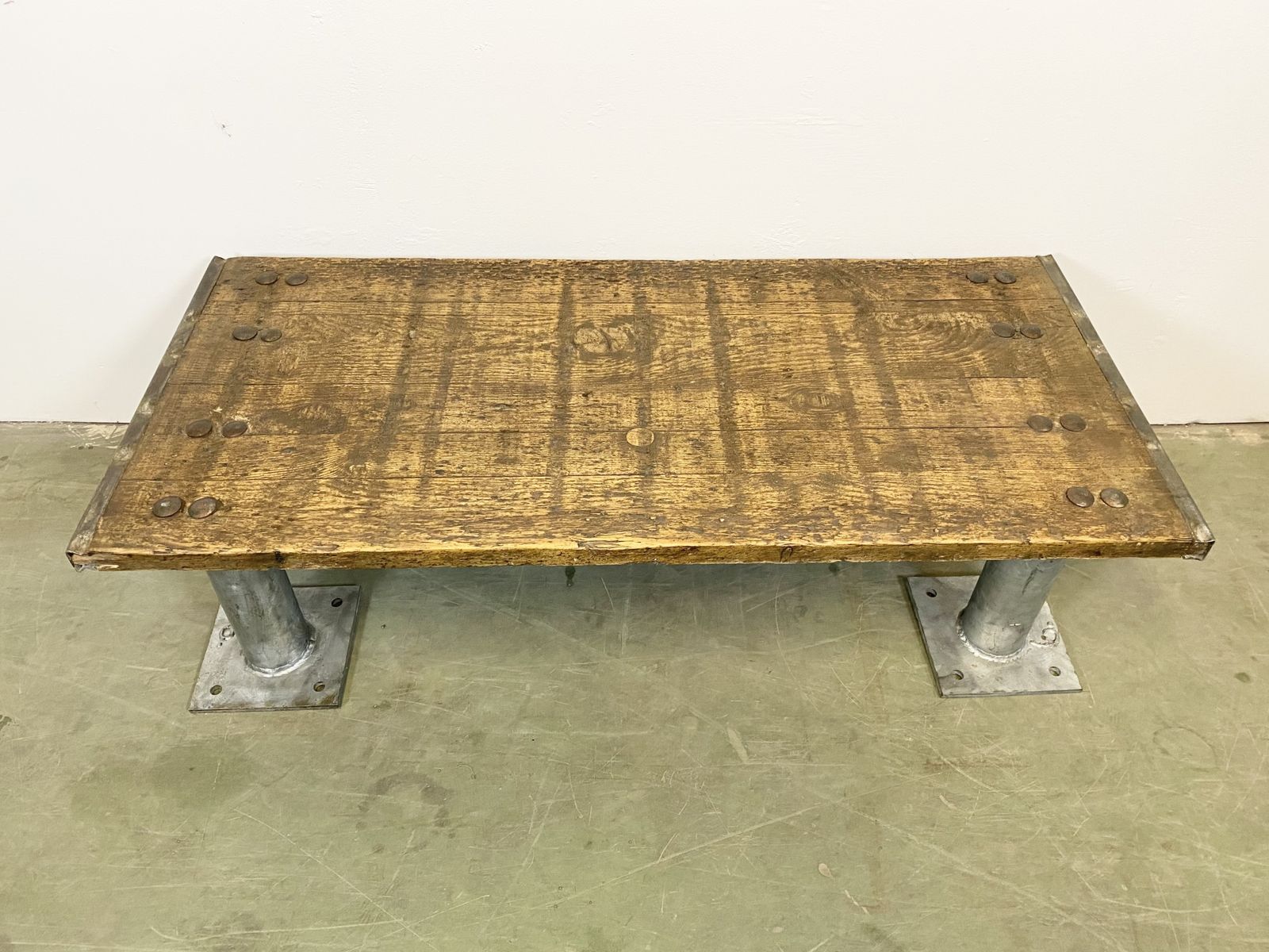 Vintage Industrial Coffee Table photo Furniture
