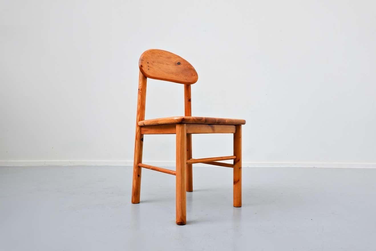 Set Of 6 Pitchpin Chairs By Rainer Daumiller, 1970s photo Furniture