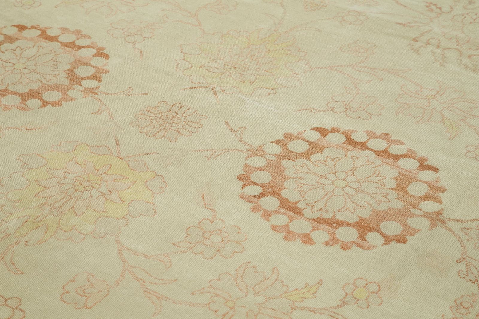 Hand Knotted Decorative Wool Oriental Oushak Rug photo 3015.0
