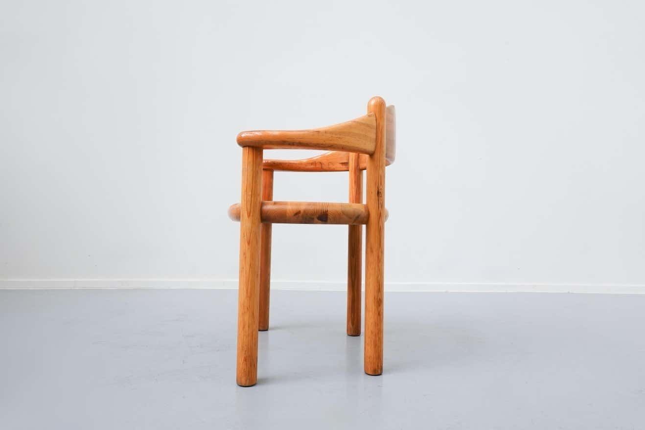 Set Of 4 Pitchpin Armchairs By By Rainer Daumiller, 1970s photo vinterior