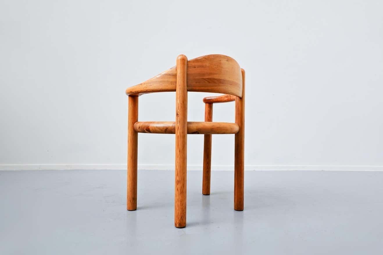 Set Of 4 Pitchpin Armchairs By By Rainer Daumiller, 1970s photo buy