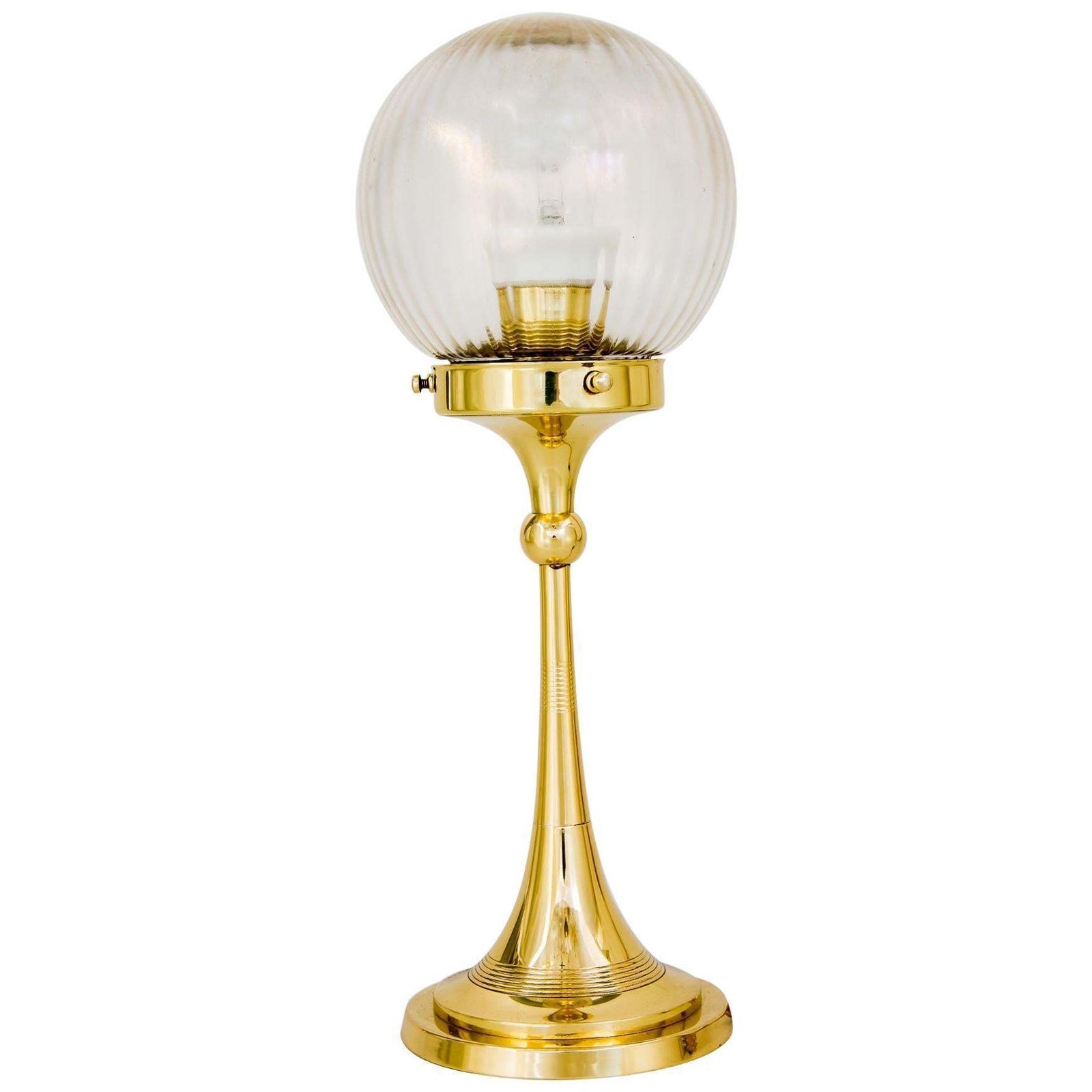 Art Deco Table Lamp Vienna Around 1920s With Original Shade