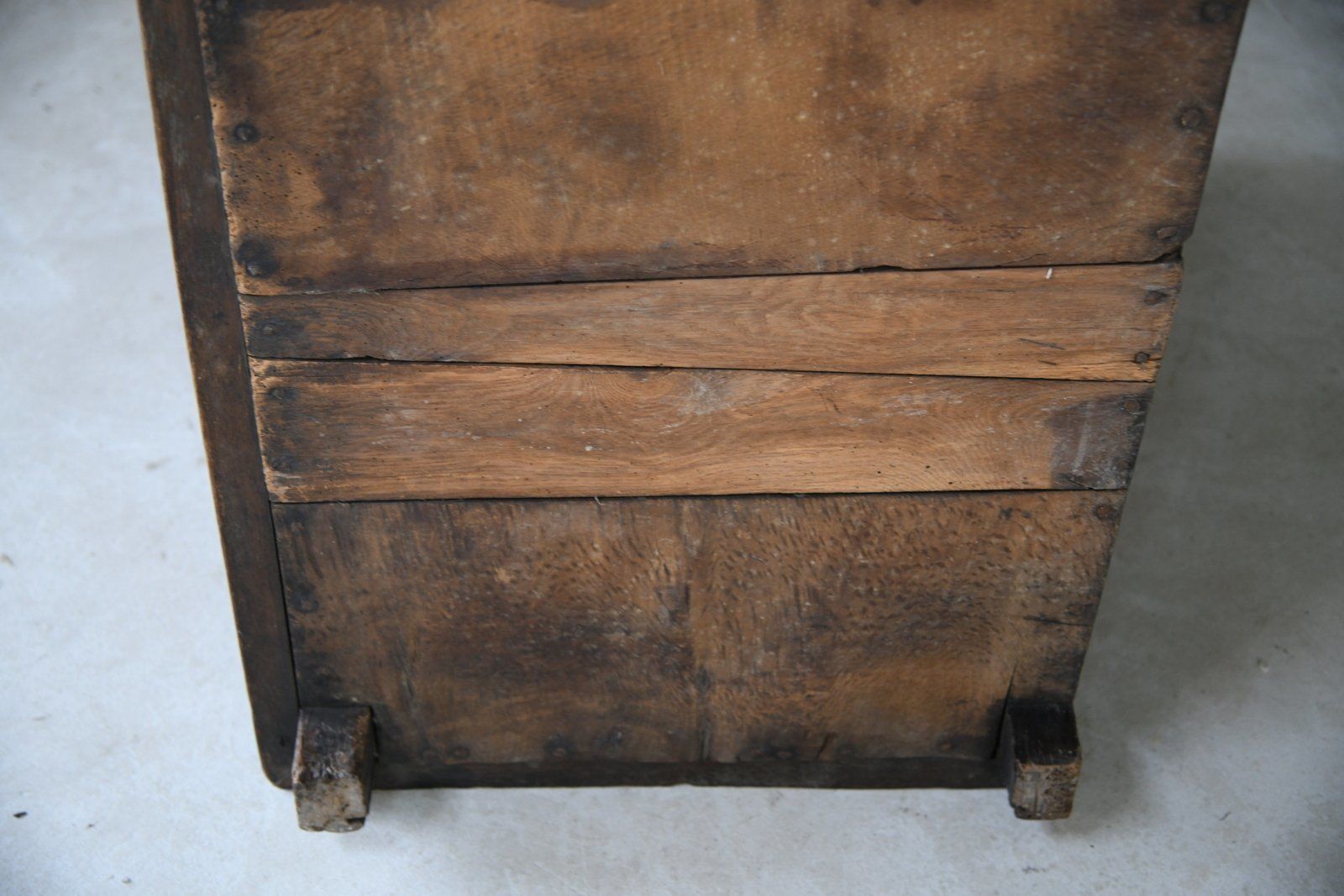 Late 17th Century Oak Chest Of Drawers photo vintage