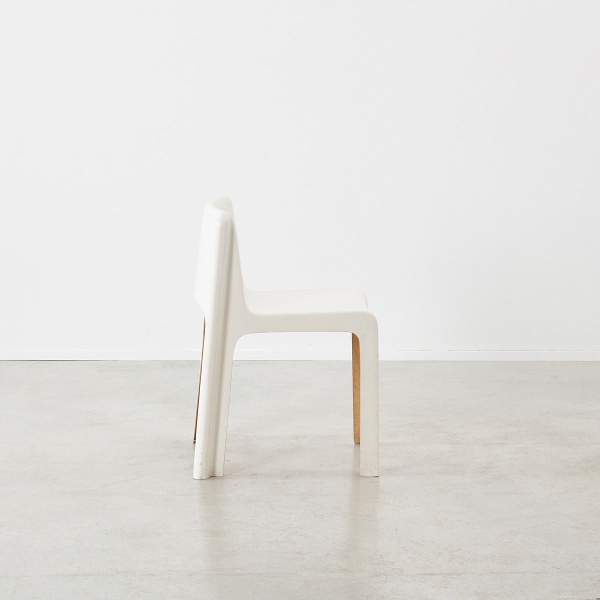 Gerard Le Fe Fibreglass Chair Prisunic Editions, France C1970 photo for sale