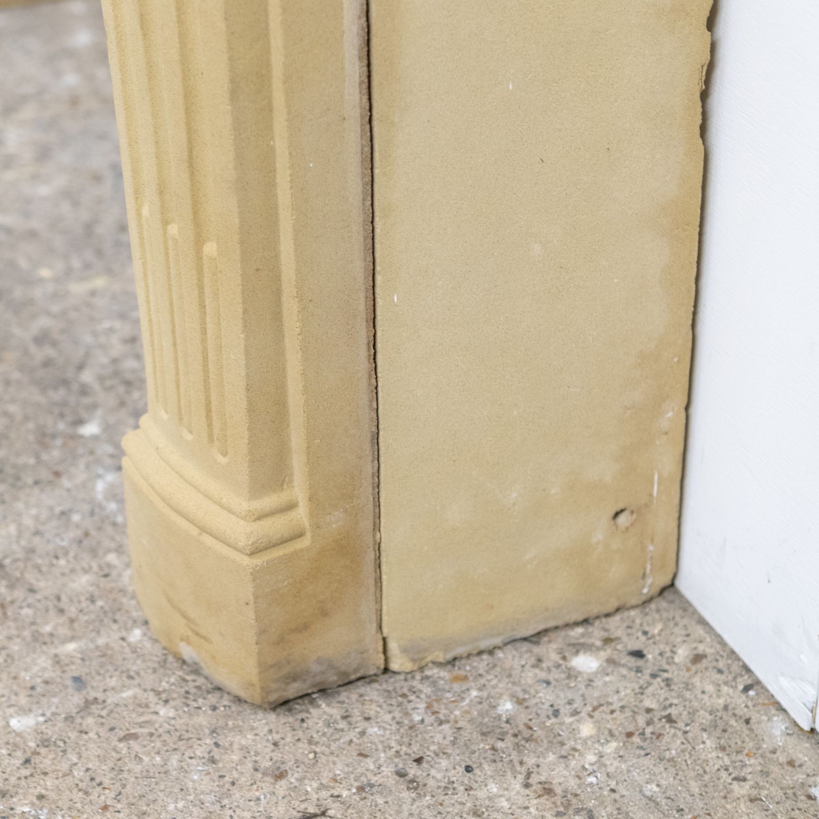 photo for sale Reclaimed Stone French Style Louis Chimneypiece With Hearth