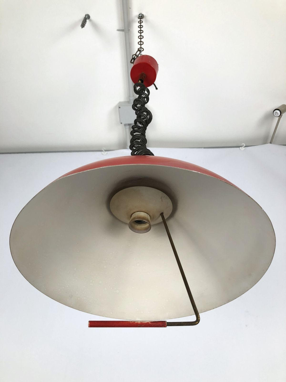 Stilux Milano, Italian Labeled Chandelier From 50s photo 1526.0