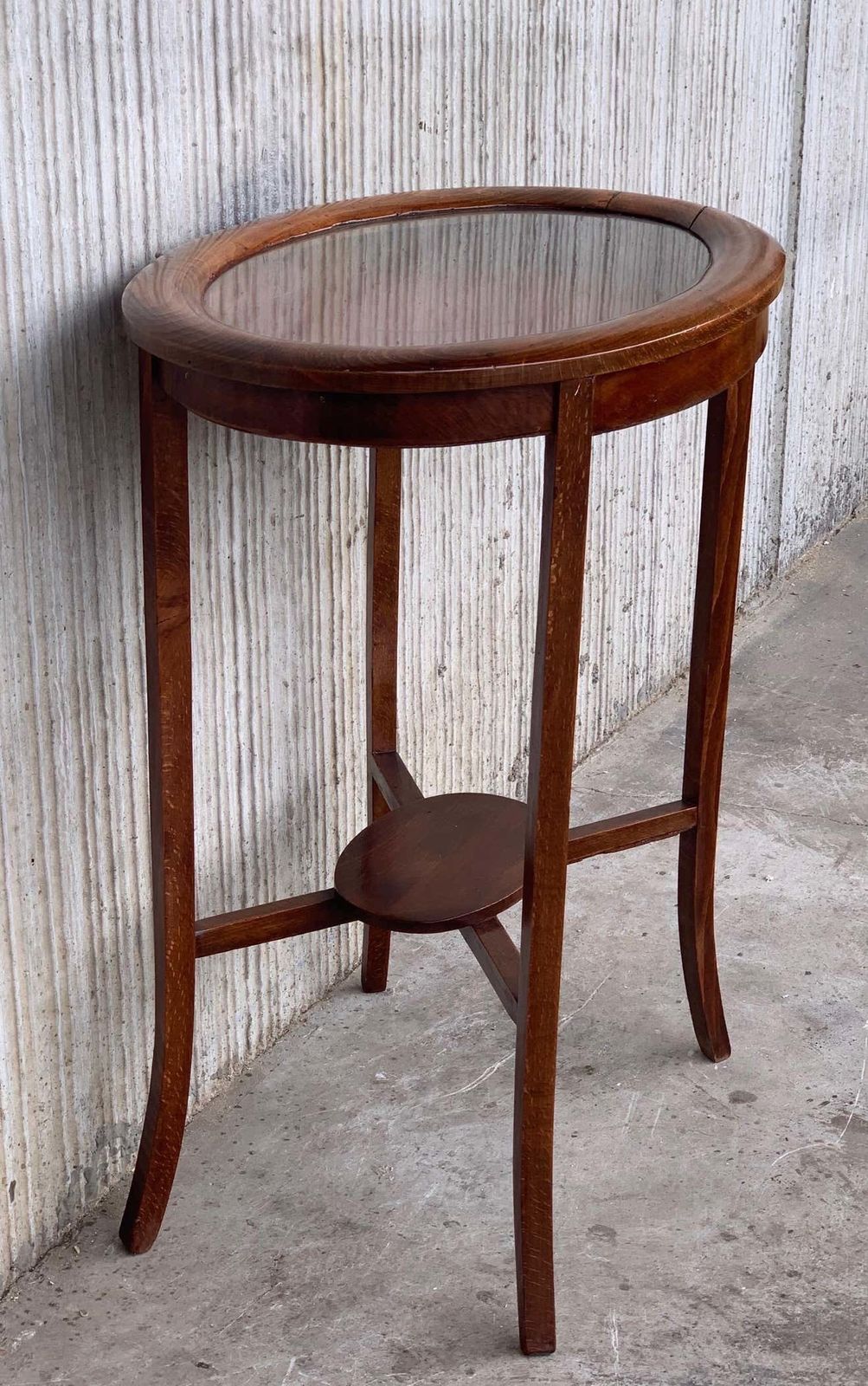 Vitrine de table Louis XVI d'époque, à couvercle relevable en bois de satiné, vers 1900 photo Mobilier
