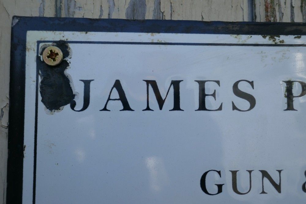 James Purdy & Sons Enamel Sign Wall Plaque photo 4320.0