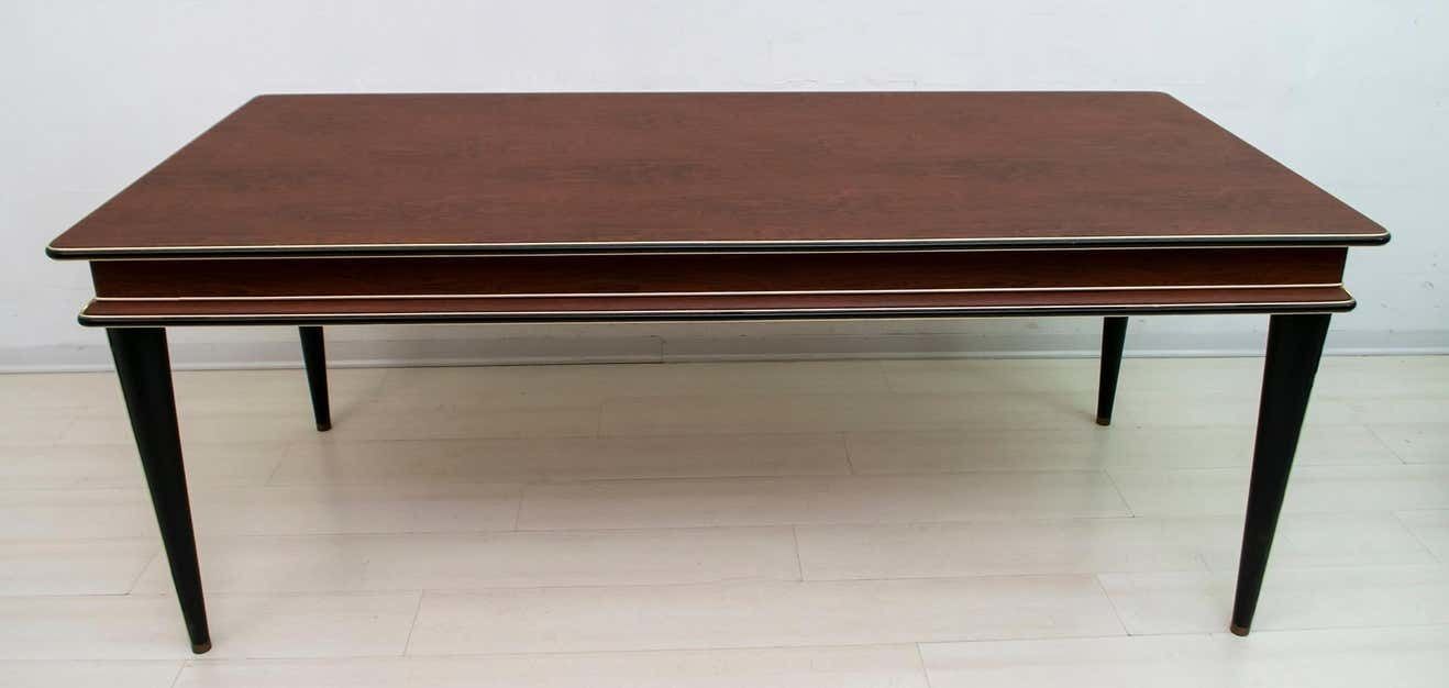 Umberto Mascagni For Harrods London Mid Century Modern Italian Dining Table, 50s
