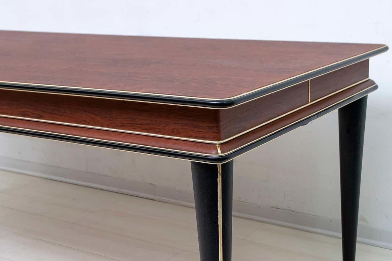 Umberto Mascagni For Harrods London Mid Century Modern Italian Dining Table, 50s photo Furniture