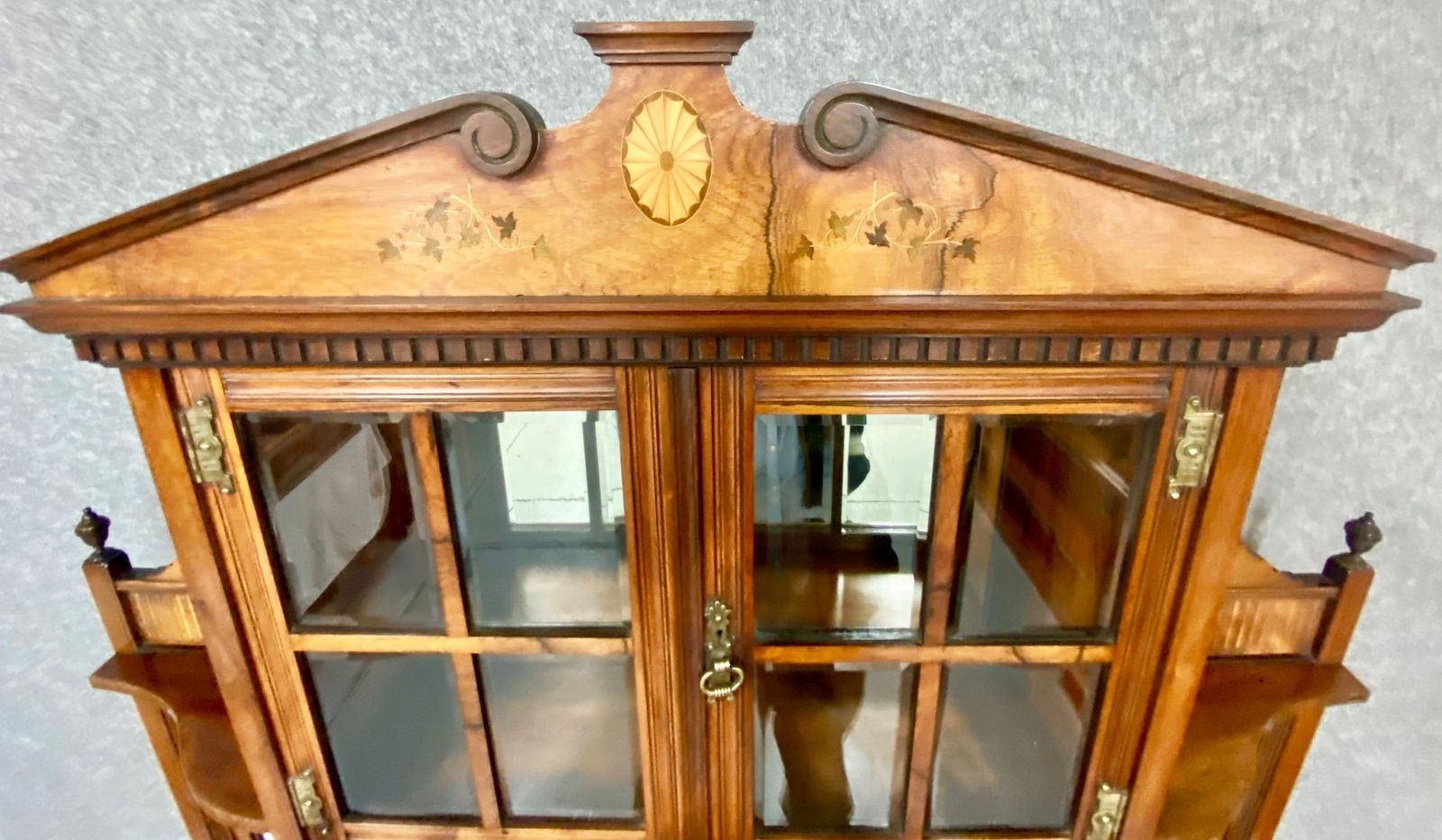 Good Inlaid Rosewood Side Cabinet photo 1375.0