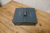 Dark Green Garrison Shoe Cleaning Tin photo furniture