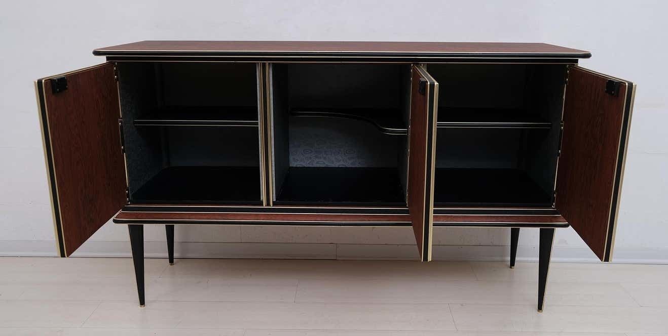 photo furniture Umberto Mascagni For Harrods London Midcentury Italian Bar Cabinet, 1950s