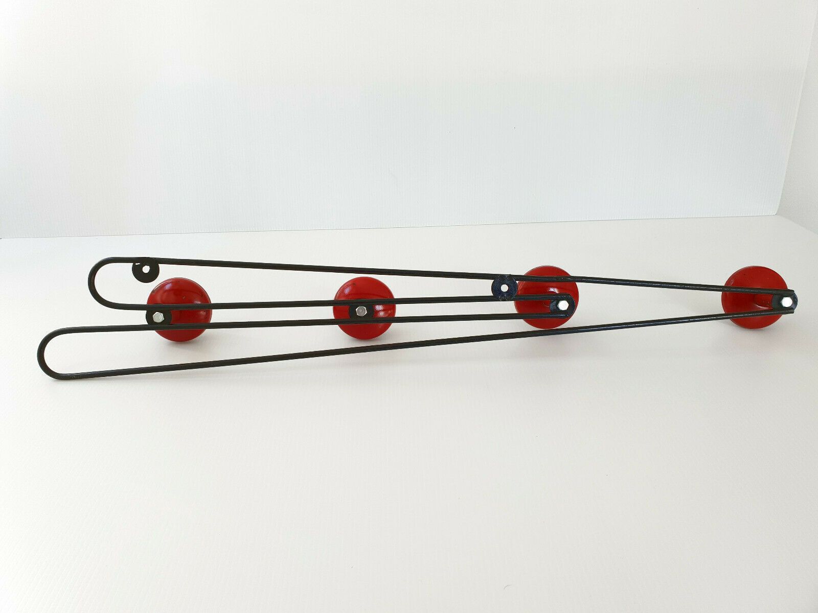Rockabilly Vintage House Coat Rack 50s Perforated Sheet 50s 1950s Zazou photo 320.0