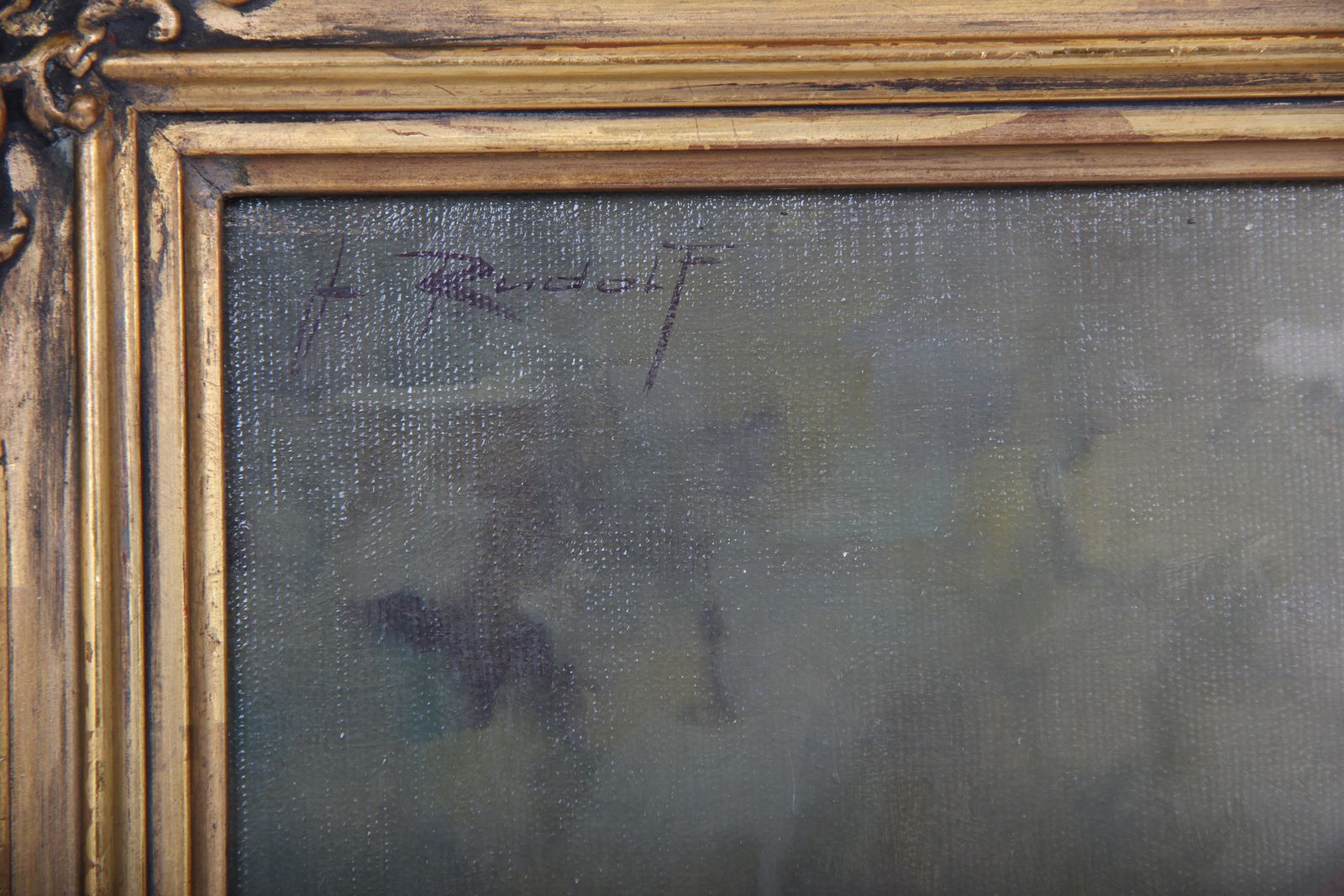 Painting, Rudolf H. Germany 1900s. photo for sale