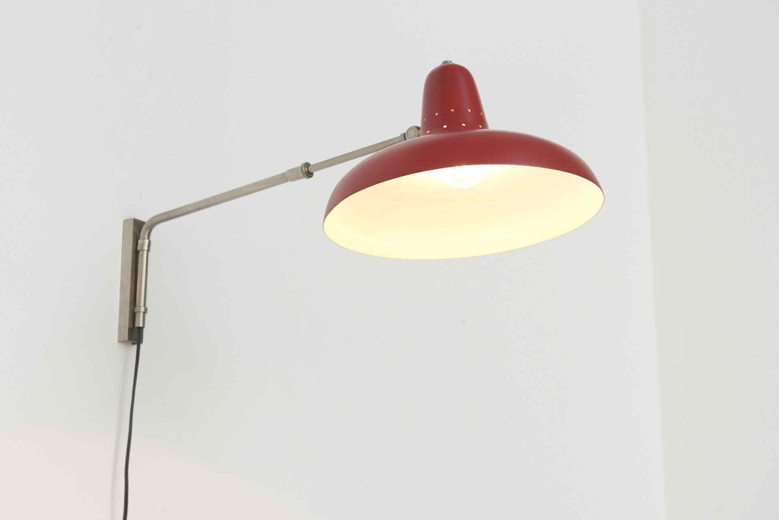 Telescopic Wall Lamp By H. Fillekes For Artiforte, Netherlands 1950s photo Lighting
