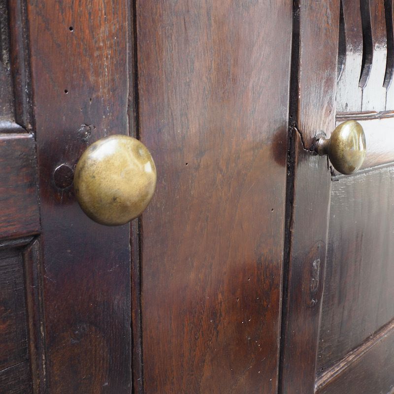 Mid 18th Century Wall Mounted Century Georgian Food Cupboard photo vintage