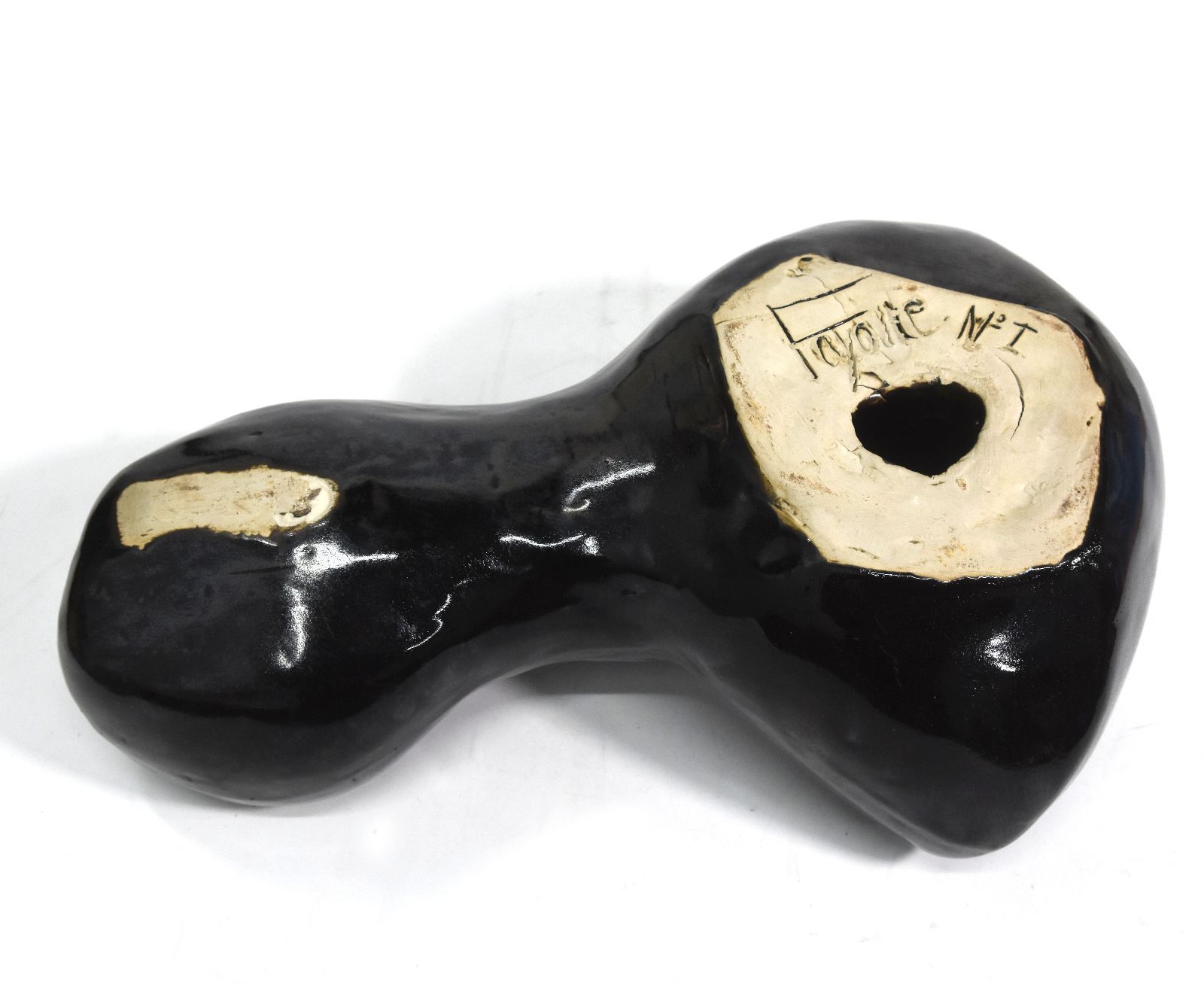 Anthropomorphic Sculpture Of An Abstract Woman From The 1950s Signed Fayolie photo vinterior