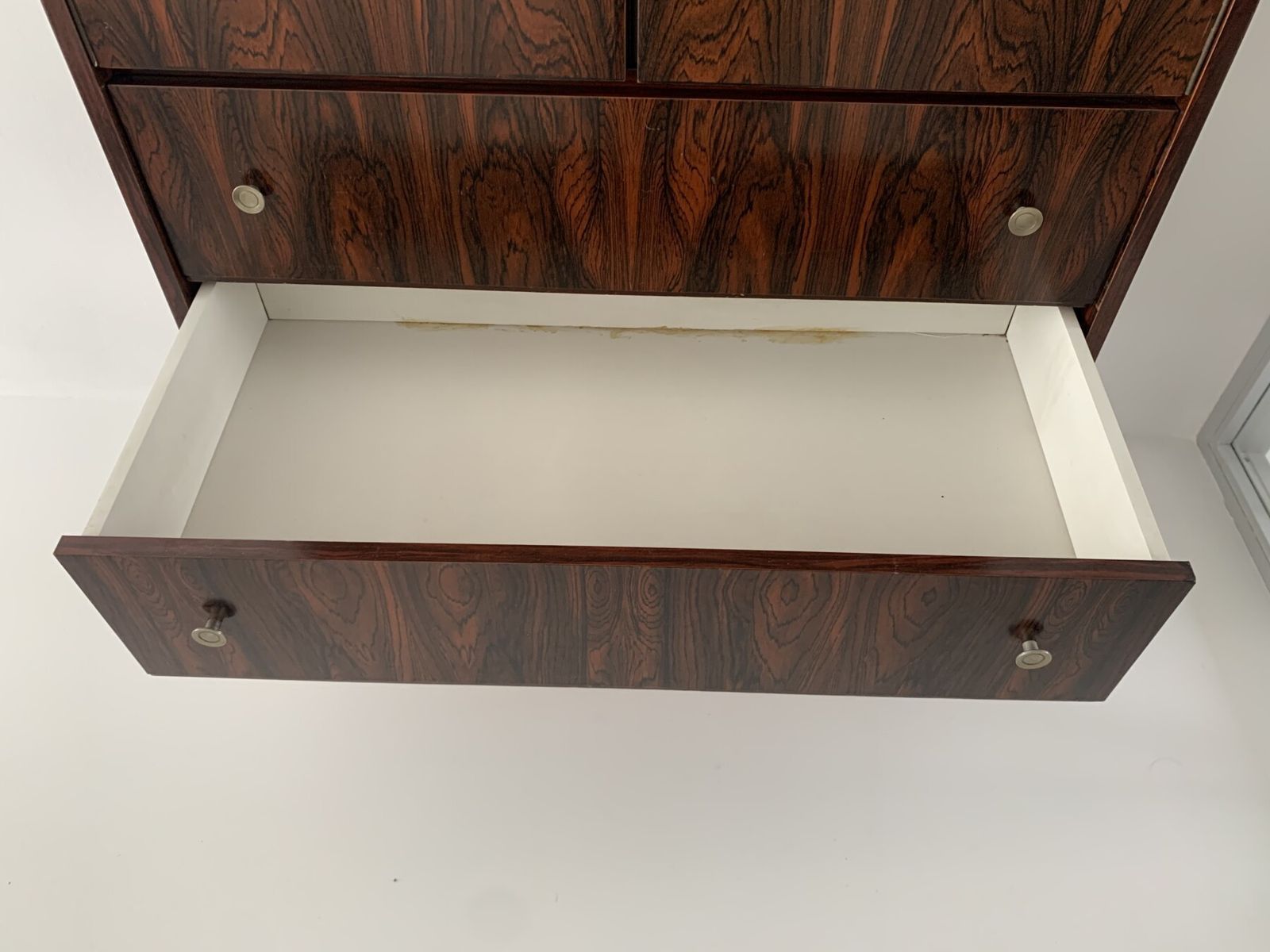 Mid Century Kast Met Palissanderfineer, Jaren 1960 photo vinterior