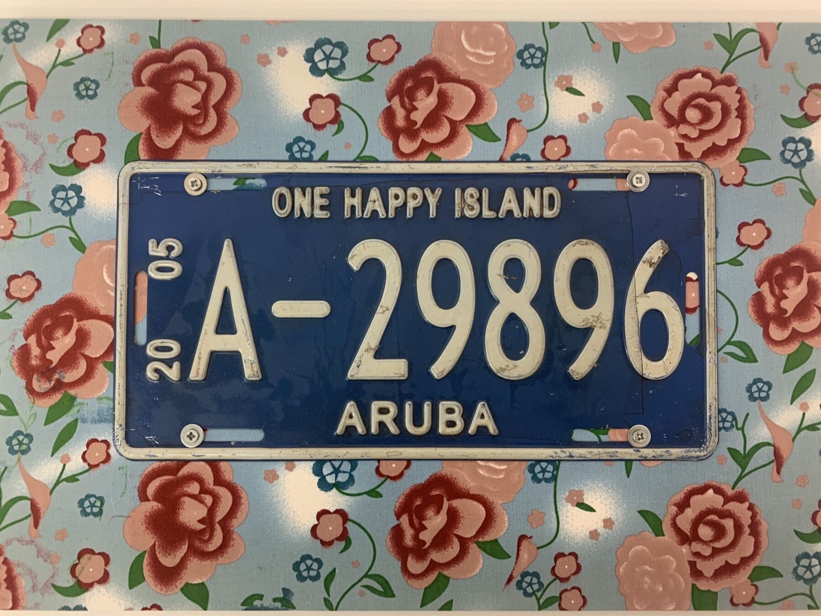 Jan Henderikse Kunstwerk Kenteken Aruba photo buy