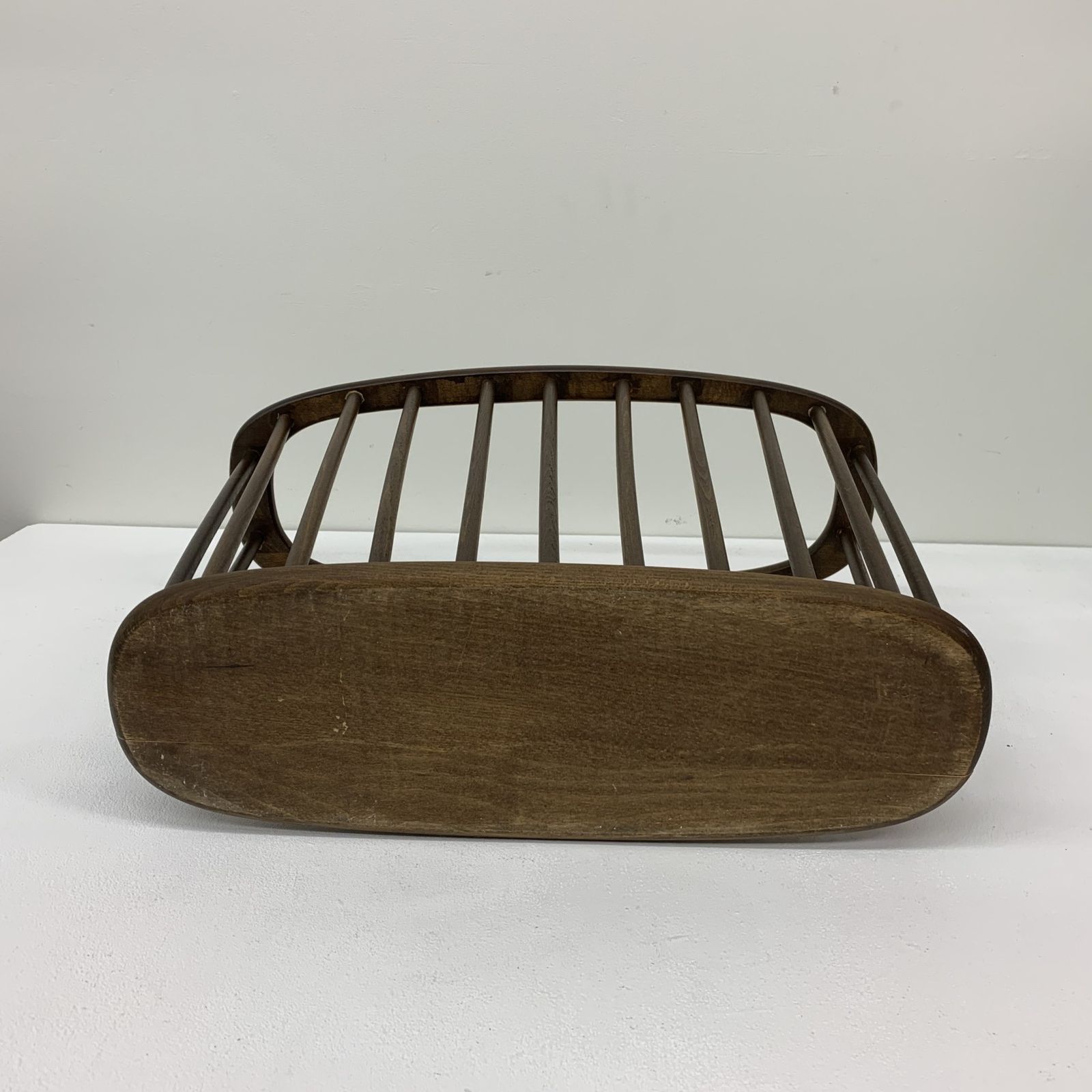 Arthur Umanoff Mid Century Ovaal Tijdschriftenrek, Ca. Jaren 1950 photo Woonaccessoires