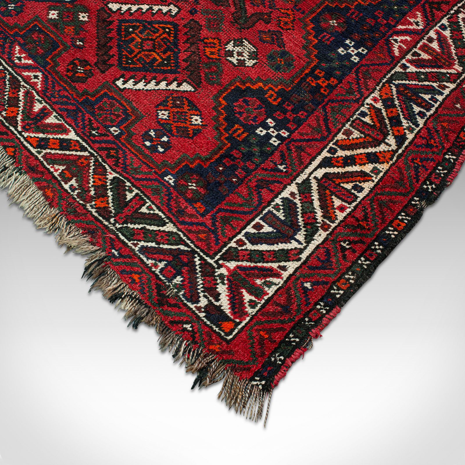 Antique Turkoman Carpet, Caucasian, Hand Woven, Lounge, Hallway, Rug, Circa 1900 photo vinterior