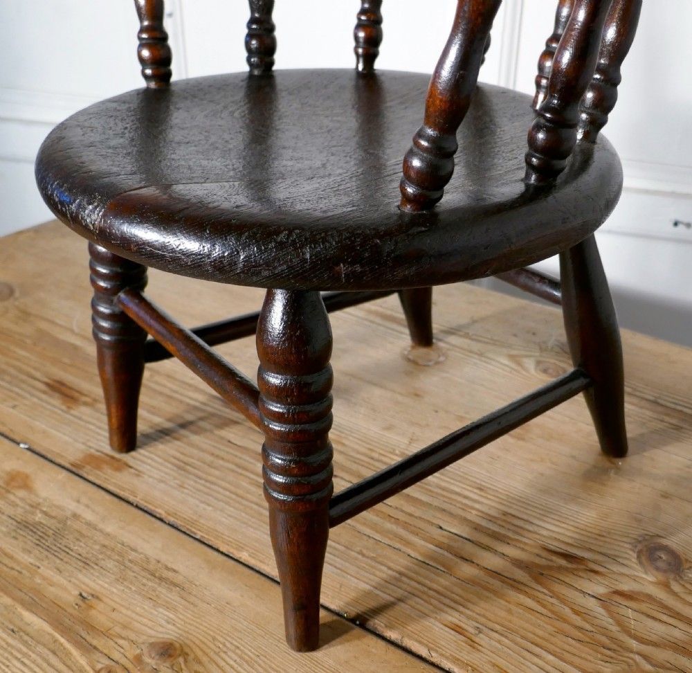 Childs Chair, In The Style Of A Captains Chair photo furniture