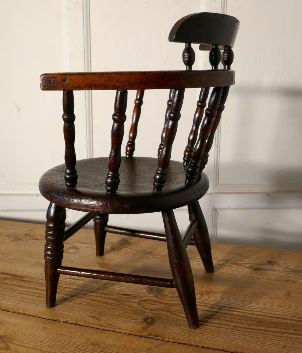 Childs Chair, In The Style Of A Captains Chair photo Furniture