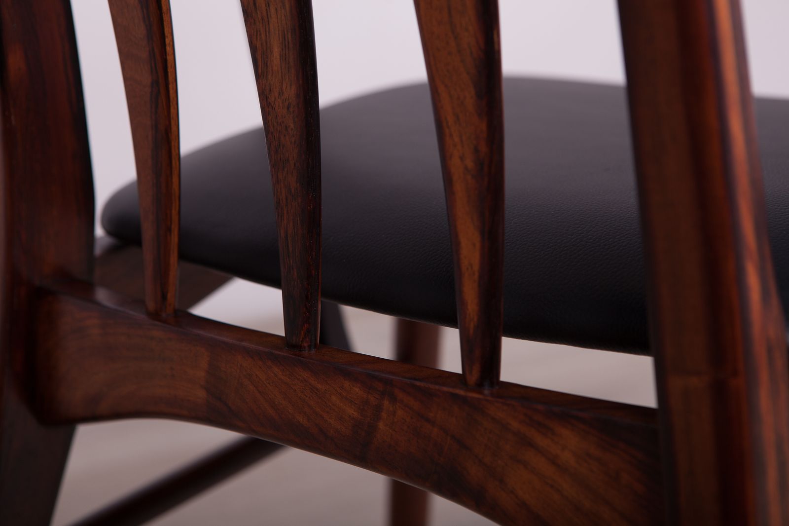 Rosewood Eva Dining Chairs By Niels Koefoed For Koefoeds Hornslet, 1960s, Set Of 10 photo vintage