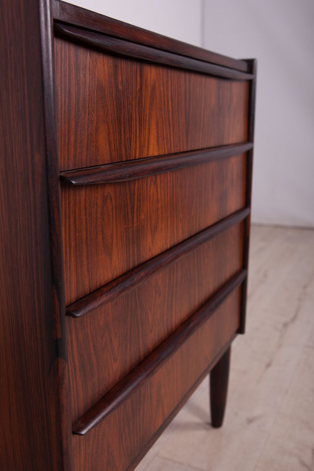 photo vintage Danish Rosewood Chest Of Drawers, 1960s